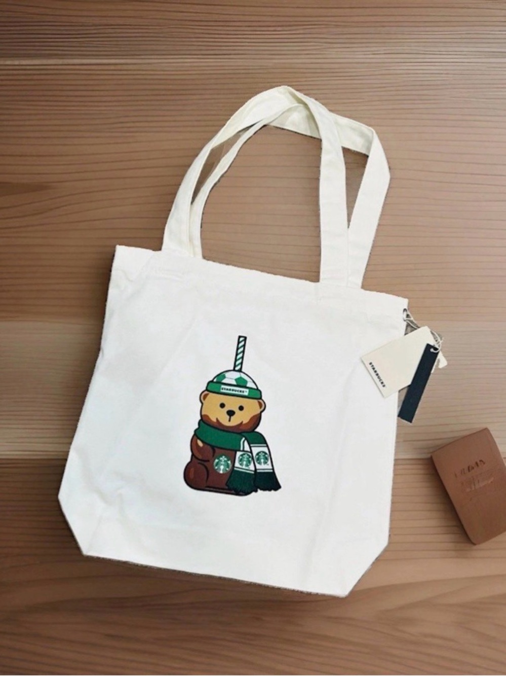 BRAND NEW Starbucks Bearista™ Tote Bag - Soccer Edition Reserve Exclusive